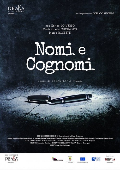 Имена и фамилии / Nomi e cognomi