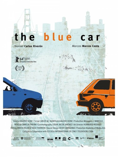 Синий автомобиль / El carro azul