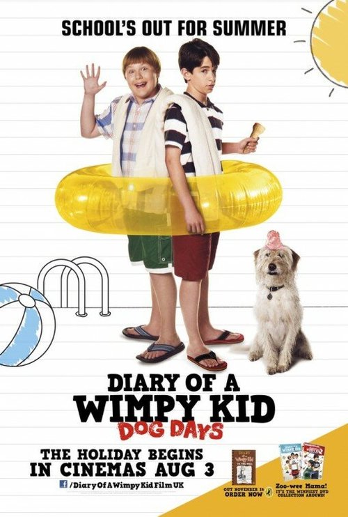 Дневник слабака 3 / Diary of a Wimpy Kid: Dog Days