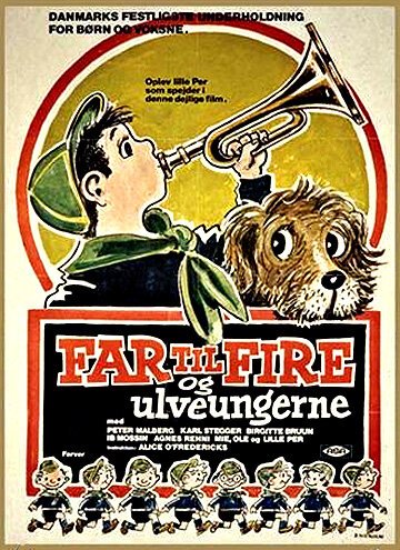 Отец четверых и волчата / Far til fire og ulveungerne