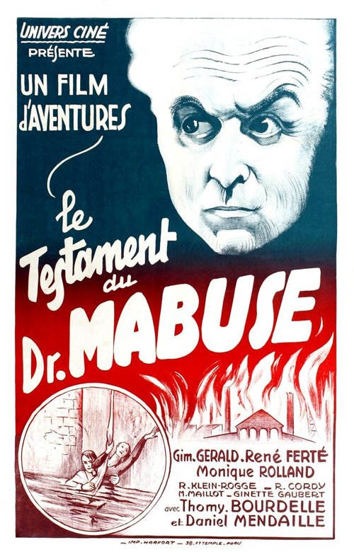 Завещание доктора Мабузе / Le testament du Dr. Mabuse